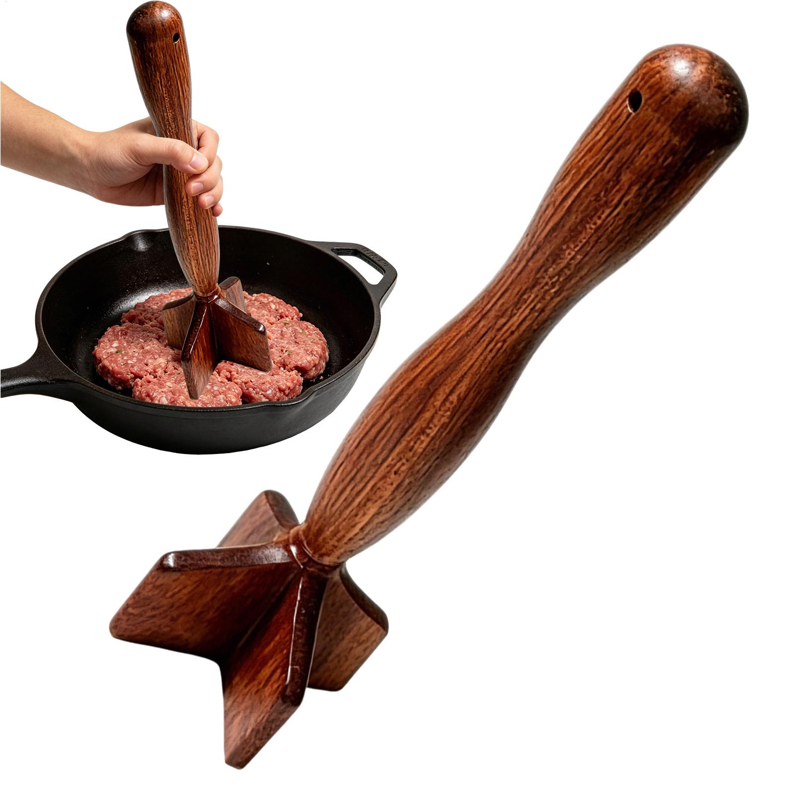 Meal Prep With Ground Beef - Деревянный измельчитель для мяса, пресс для