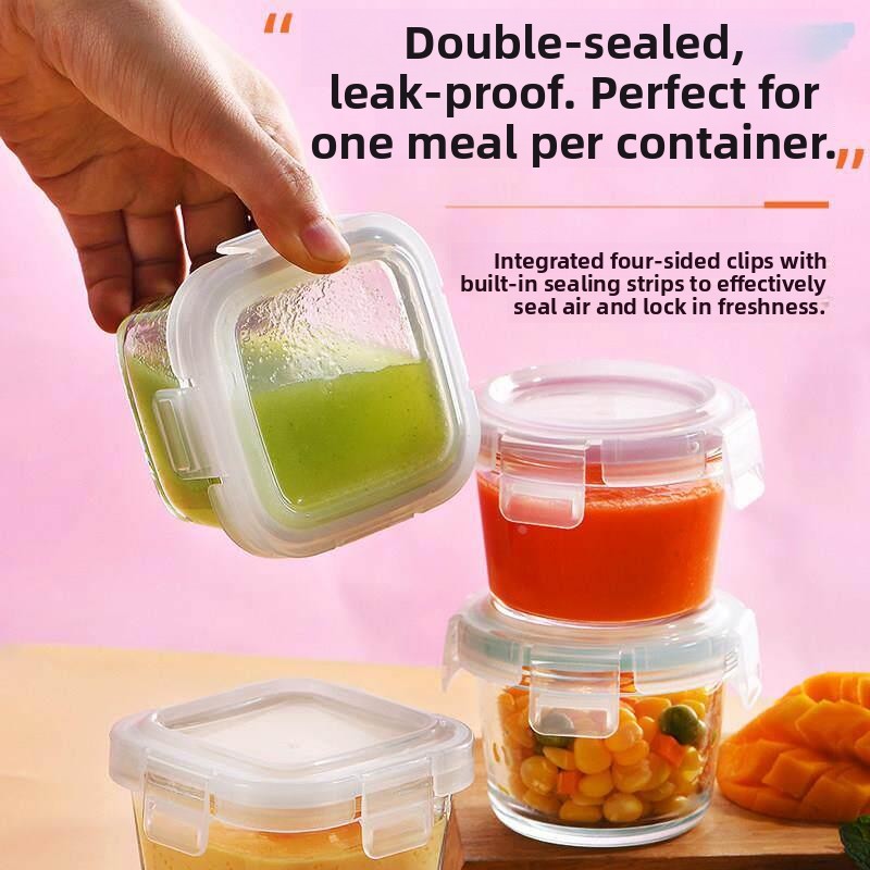   Стеклянный контейнер для еды – обзор и цена Meal Prep Glass Containers With Lids