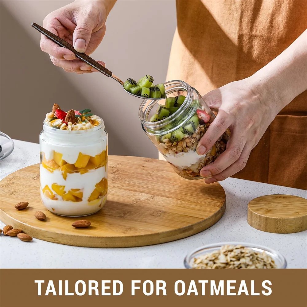 Набор из 4 стеклянных банок дл – обзор и цена Meal Prep Glass Containers With Lids