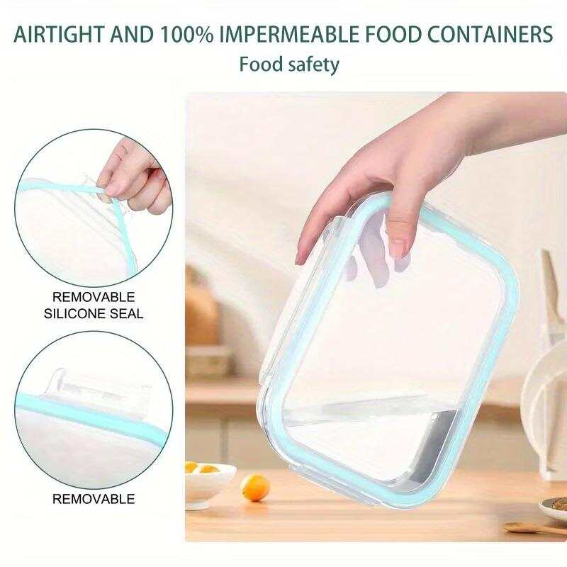 16 шт. герметичных стеклянных  – обзор и цена Meal Prep Glass Containers With Lids