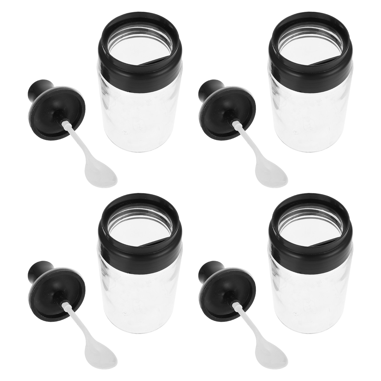 Набор из 4 стеклянных банок дл – обзор и цена Meal Prep Jars With Lids