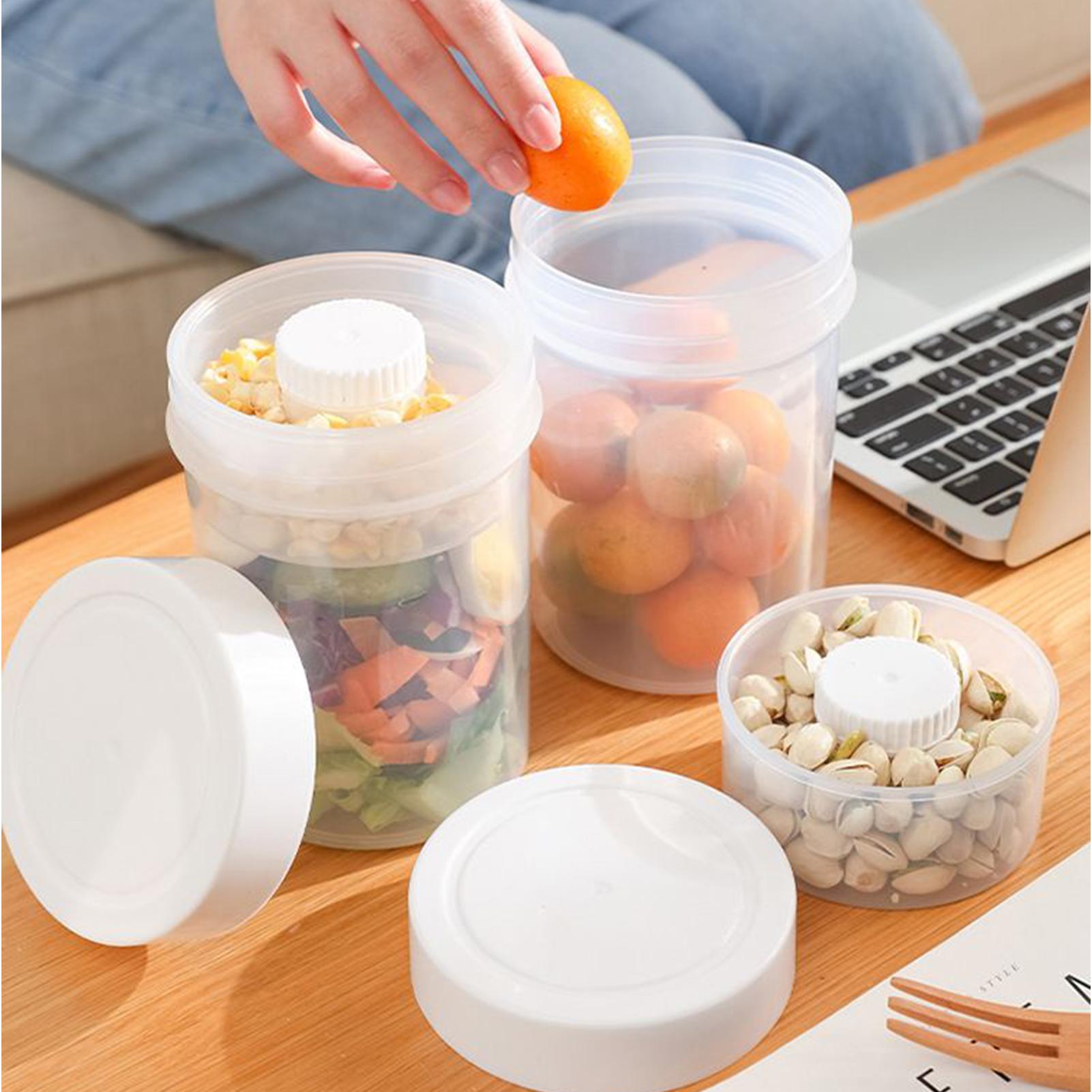 Банки для салата с крышками дл – обзор и цена Meal Prep Jars With Lids