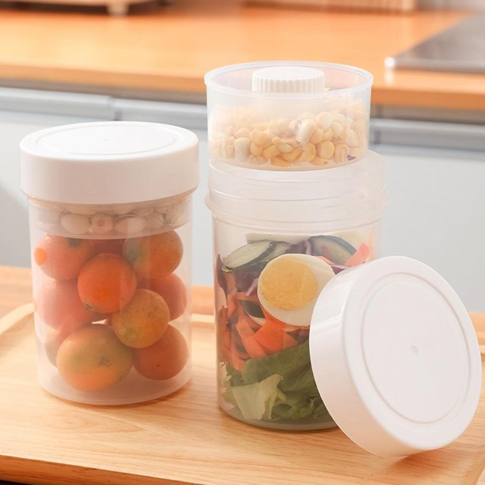 Банки для салата с крышками дл – обзор и цена Meal Prep Jars With Lids